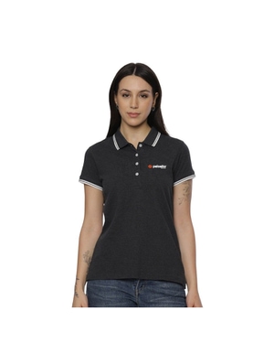 Allen Solly Polo T-shirt Women- Charcoal Grey